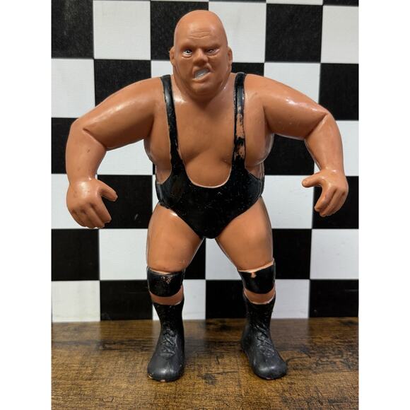 WWF LJN King Kong Bundy Vintage 1985 Titan Sports Wrestling Action Figure - Picture 1 of 10